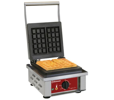 Diamond GB-3X5/N Electrical Waffle Iron, 2 Piece Capacity – Commercial Cooking Equipment – Diamond