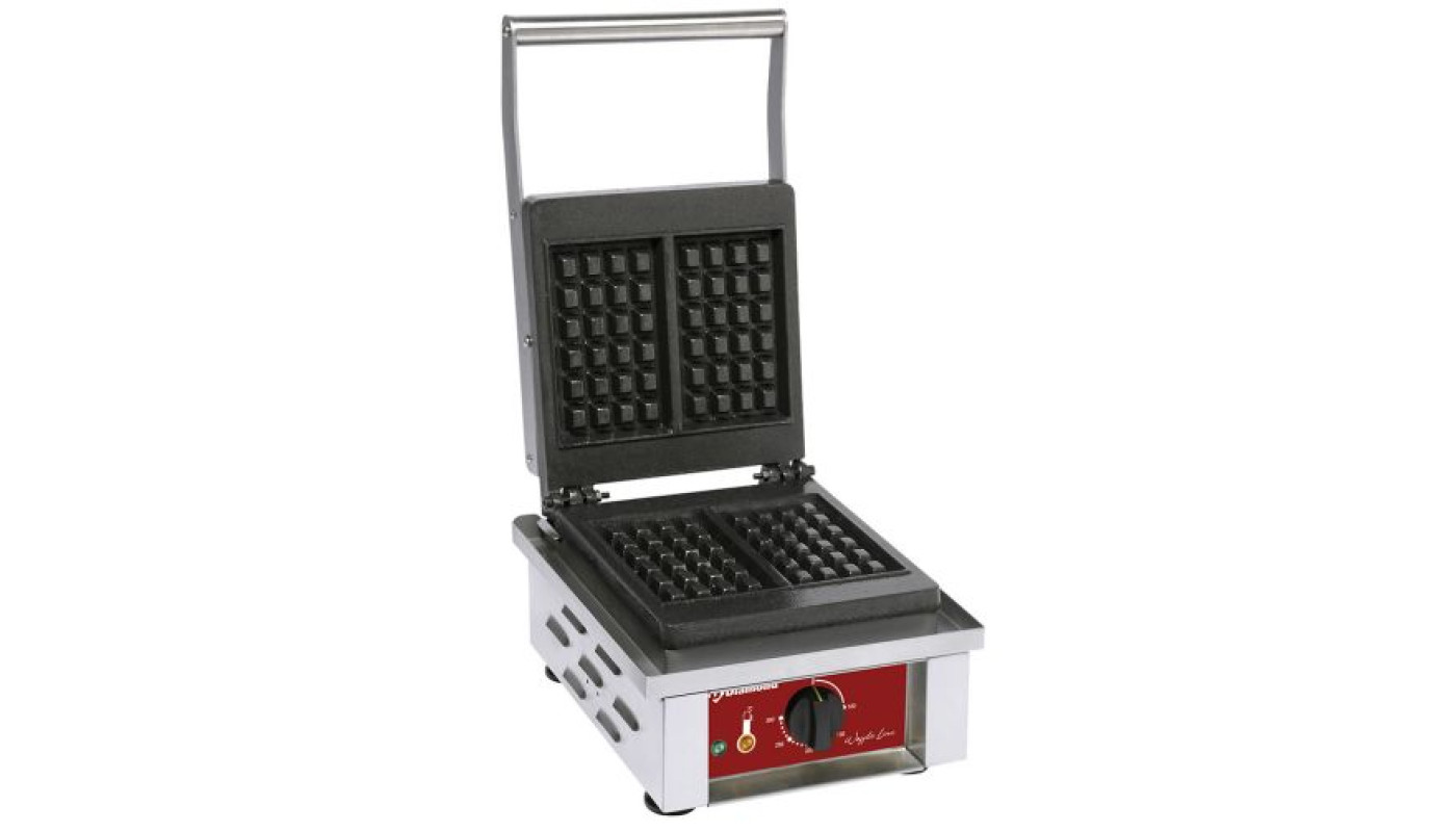 Diamond GL-4X6/N Electrical Waffle Iron, 2 Piece Capacity – Commercial Cooking Equipment