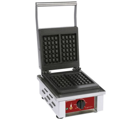 Diamond GL-4X6/N Electrical Waffle Iron, 2 Piece Capacity – Commercial Cooking Equipment – Diamond