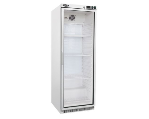 Sterling Pro Cobus SPF400G Single Door White Glass Door Upright Freezer, 360 Litre – Commercial Refrigeration