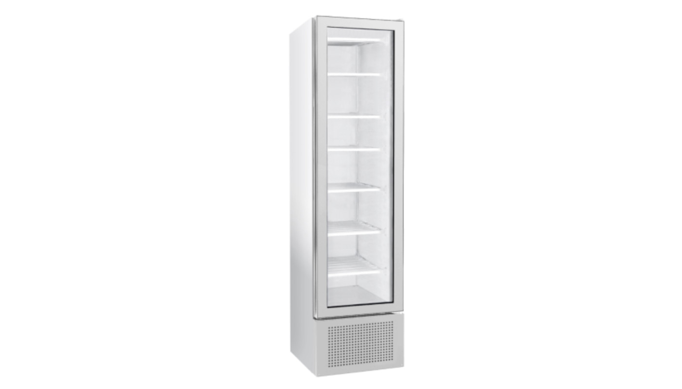 Sterling Pro Green BBVF225 Slimline Single Door Display Freezer, 221 Litre – Commercial Refrigeration