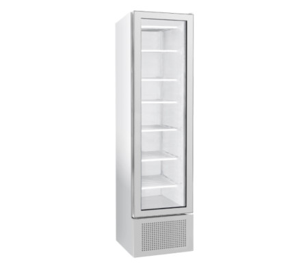Sterling Pro Green BBVF225 Slimline Single Door Display Freezer, 221 Litre – Commercial Refrigeration – Sterling Pro