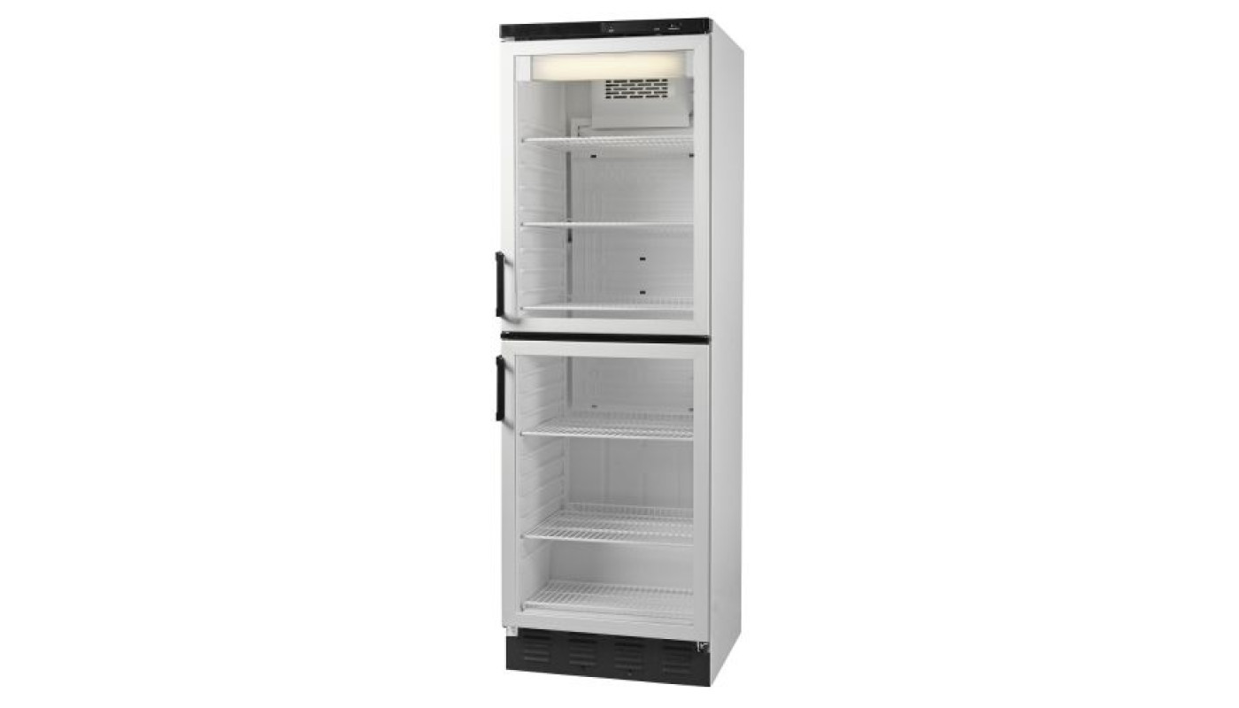 Vestfrost FKG 370 Double Door Upright Display Cooler, 377 Litre – Commercial Bottle Cooler