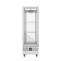 Foster FSL400G/11-307 Slimline Single Glass Door Refrigerated Upright Display Cabinet, 400 Litre – Commercial Refrigeration