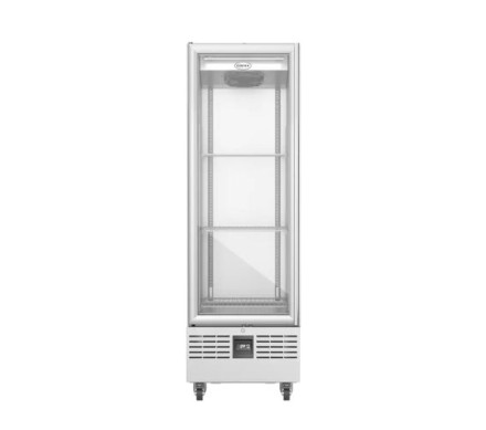 Foster FSL400G/11-307 Slimline Single Glass Door Refrigerated Upright Display Cabinet, 400 Litre – Commercial Refrigeration – Foster