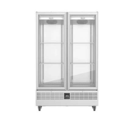 Foster FSL800G/11-318 Slimline Double Glass Door Refrigerated Upright Display Cabinet, 800 Litre – Commercial Refrigeration – Foster
