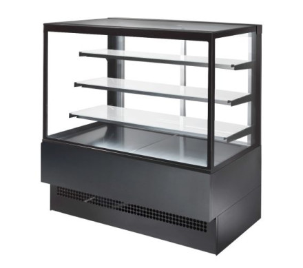 Sterling Pro EVOK150-BLACK-R290A Black Patisserie Counter, 1500mm – Commercial Refrigeration – Sterling Pro