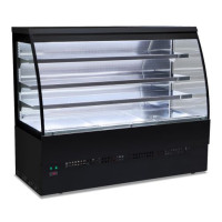 Sterling Pro EVO-SELF-150-BLACK Black Self Service Patisserie Counter, 1500mm – Commercial Refrigeration