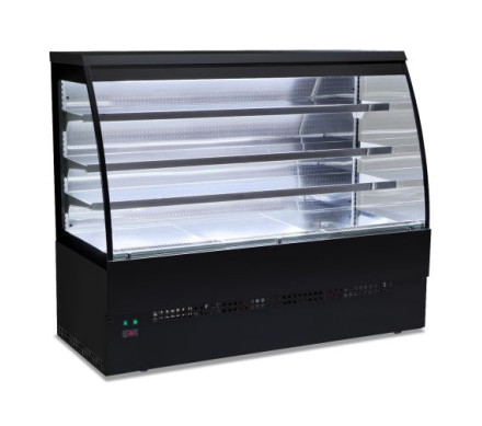 Sterling Pro EVO-SELF-120-BLACK Black Self Service Patisserie Counter, 1200mm – Commercial Refrigeration – Sterling Pro
