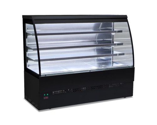 Sterling Pro EVO-SELF-120-BLACK Black Self Service Patisserie Counter, 1200mm – Commercial Refrigeration