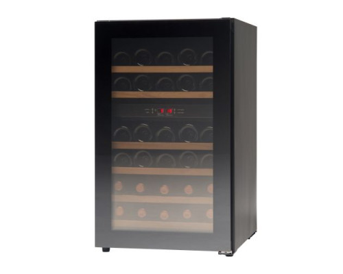 Vestfrost WFG 32 Glass Single Door Dual-Zone Compact Wine Cabinet, 38 X 750ml Bottles – Commercial Bottle Cooler