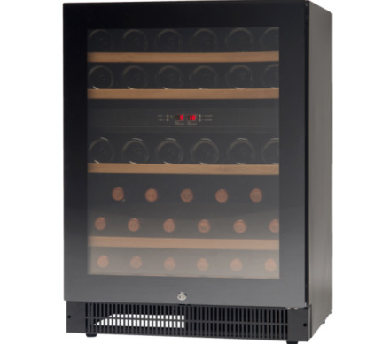 Vestfrost WFG 45 Glass Single Door Dual-Zone Compact Wine Cabinet, 44 X 750ml Bottles – Commercial Bottle Cooler â€“ Wine Cabinets