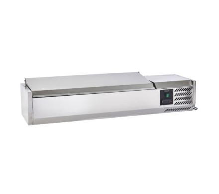 Sterling Pro Cobus SPT1200-330-SS Topping Well With Stainless Steel Lid, 5 X GN1/4 – Sterling Pro