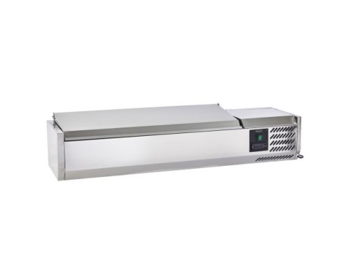 Sterling Pro Cobus SPT1200-330-SS Topping Well With Stainless Steel Lid, 5 X GN1/4