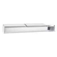 Sterling Pro Cobus SPT1800-330-SS Topping Well With Stainless Steel Lid, 8 X GN1/4