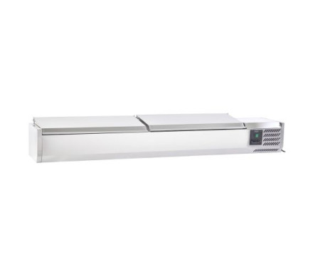 Sterling Pro Cobus SPT1800-330-SS Topping Well With Stainless Steel Lid, 8 X GN1/4 – Sterling Pro