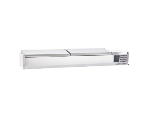 Sterling Pro Cobus SPT1800-330-SS Topping Well With Stainless Steel Lid, 8 X GN1/4