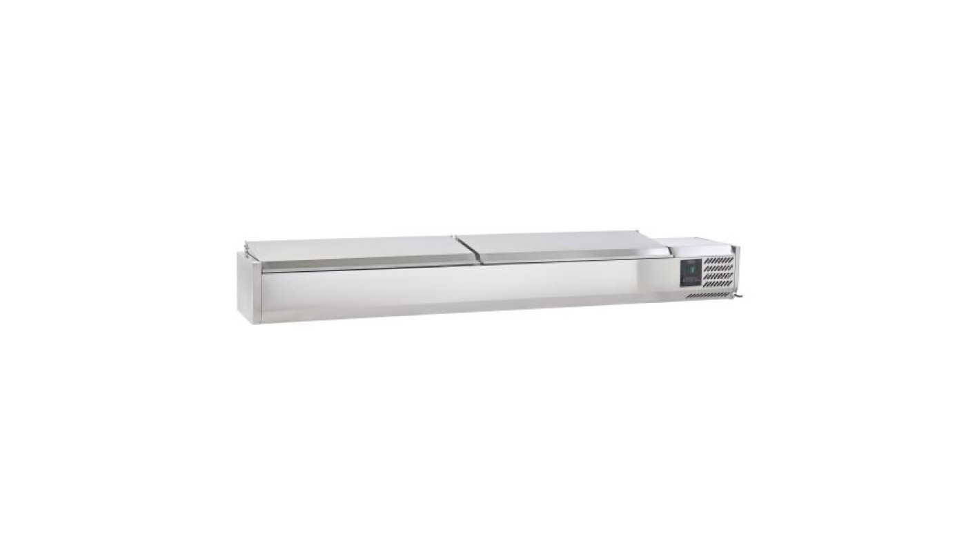 Sterling Pro Cobus SPT2000-330-SS Topping Well With Stainless Steel Lid, 10 X GN1/4