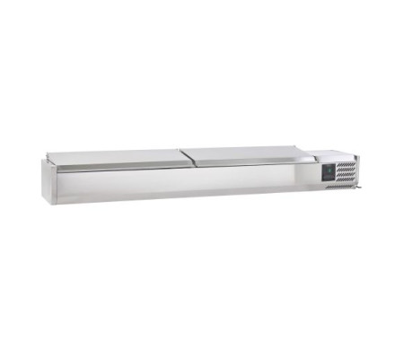Sterling Pro Cobus SPT2000-330-SS Topping Well With Stainless Steel Lid, 10 X GN1/4 – Sterling Pro