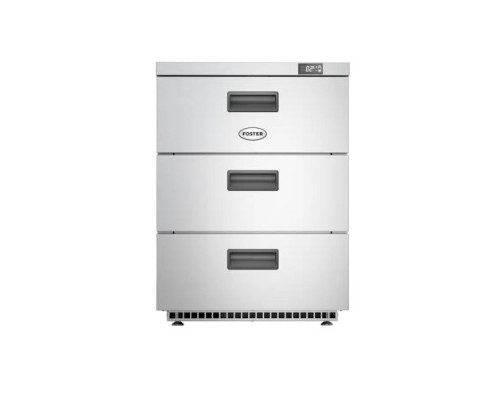 Foster HR150/3D/13-106 3 Drawer Undercounter Cabinet Refrigerator, 150 Litre – Commercial Refrigeration