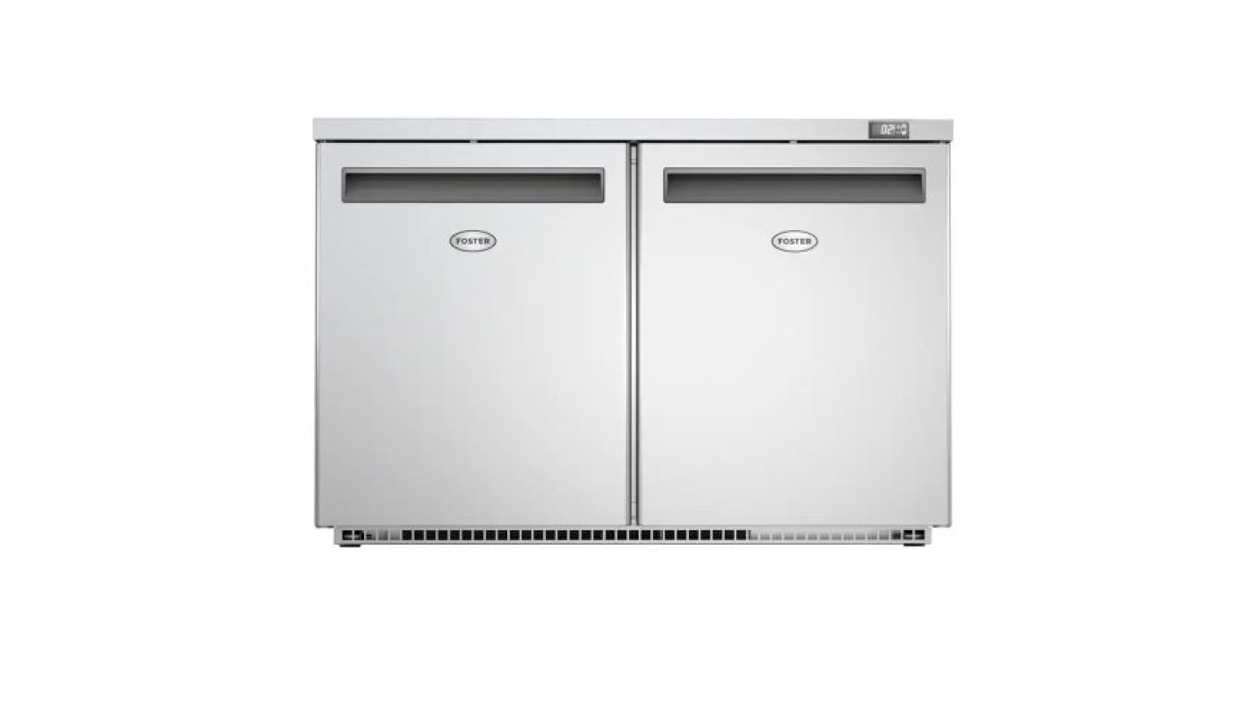 Foster HR360/13-117 Double Door Undercounter Cabinet Refrigerator, 360 Litre – Commercial Refrigeration