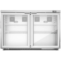 Foster HR360G/13-120 Double Glass Door Undercounter Cabinet Display Refrigerator, 360 Litre – Commercial Refrigeration