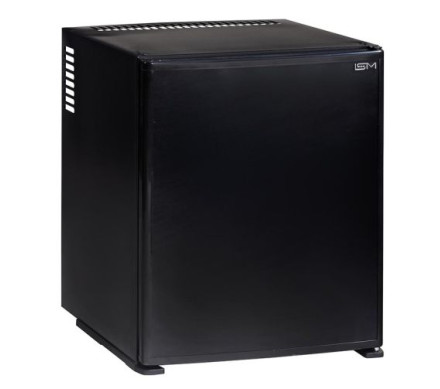 ISM SM 401-TH Black Minibar, 38 Litre noiseless and compact refrigeration unit â€“ Undercounter Fridges