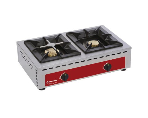 Diamond RF2G/Q Table Top 2 Burner Gas Stove Range – Commercial Cooking Equipment