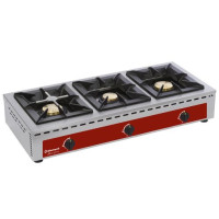 Diamond RF3G/Q 3 Burner Countertop Gas Range Cooker – Commercial Cooking Equipment
