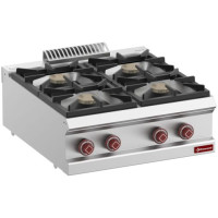 Diamond G7/4B7T-N 4 Burner Countertop Gas Range – Commercial Cooking Equipment