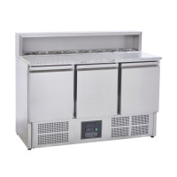Sterling Pro Cobus SPU903PZ 3 Door Pizza Counter Granite Top 8 X GN1/6, 402 Litre – Commercial Spare Part