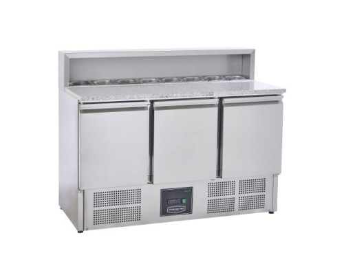 Sterling Pro Cobus SPU903PZ 3 Door Pizza Counter Granite Top 8 X GN1/6, 402 Litre – Commercial Spare Part