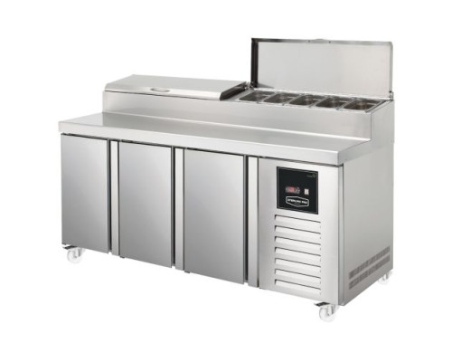 Sterling Pro Green SPIZ-180 3 Door Refrigerated Preparation Counter – Commercial Refrigeration