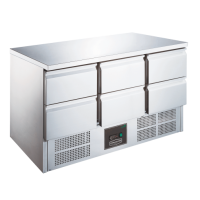 Sterling Pro Cobus SPU303-6D 6 Drawer Undermounted Counter, 368 Litre