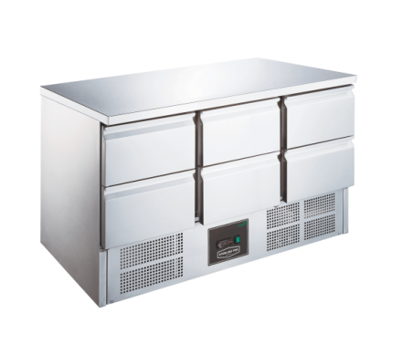 Sterling Pro Cobus SPU303-6D 6 Drawer Undermounted Counter, 368 Litre – Sterling Pro