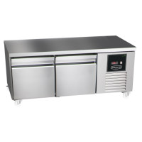 Sterling Pro Green SPI-B-135 2 Door Stainless Steel Low-Height Fridge Counter, 2 X 2/3 Drawers – Commercial Refrigeration