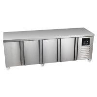 Sterling Pro Green SPI-7-225-40-NS 4 Door Fridge Counter Plain Top, 615 Litre – Commercial Refrigeration