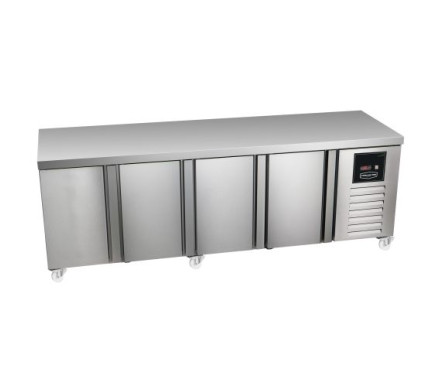 Sterling Pro Green SPI-7-225-40-NS 4 Door Fridge Counter Plain Top, 615 Litre – Commercial Refrigeration – Sterling Pro