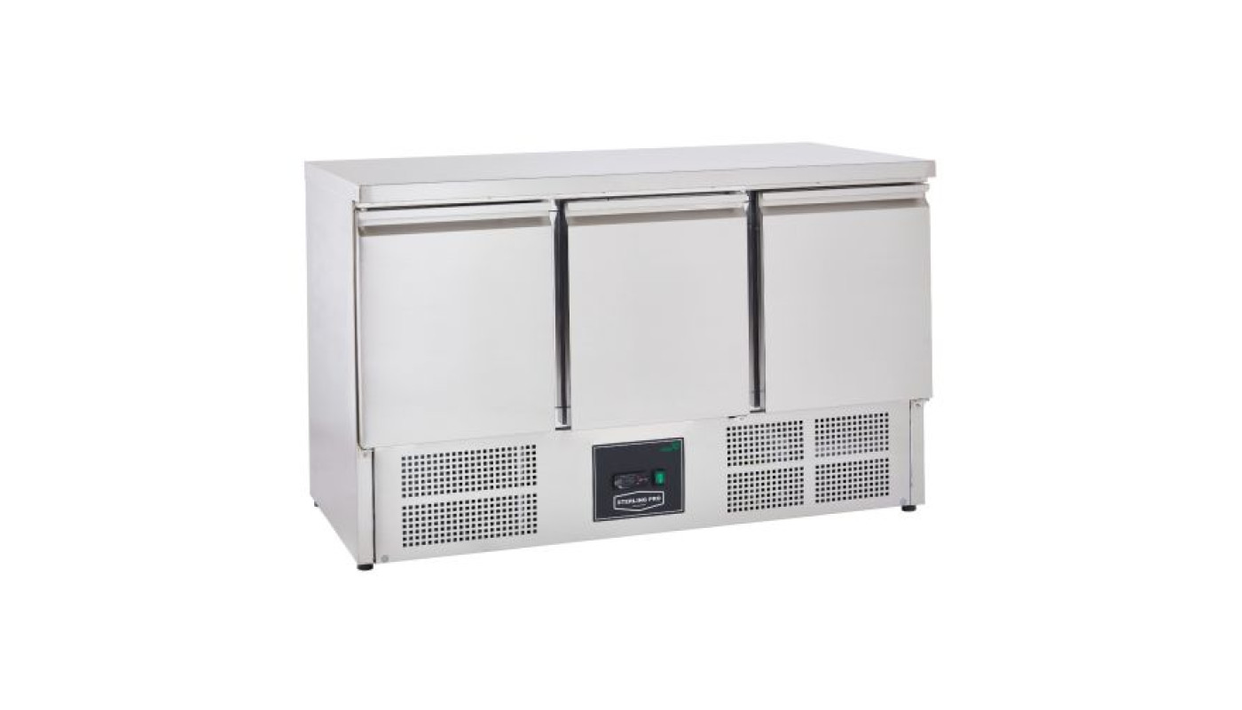 Sterling Pro Cobus SPU305AS A-Energy Rated Three Door Undermounted Counter, 368 Litre – Commercial Spare Part