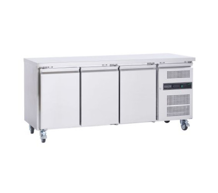 Sterling Pro Cobus SPCR300P 3 Door Refrigerated Counter, 417 Litre – Commercial Refrigeration – Sterling Pro