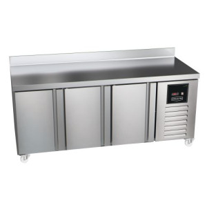Sterling Pro Green SPI-7-180-30-SB 3 Door Counter Fridge With 100mm Splashback, 452 Litre – Commercial Refrigeration