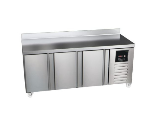 Sterling Pro Green SPI-7-180-30-SB 3 Door Counter Fridge With 100mm Splashback, 452 Litre – Commercial Refrigeration