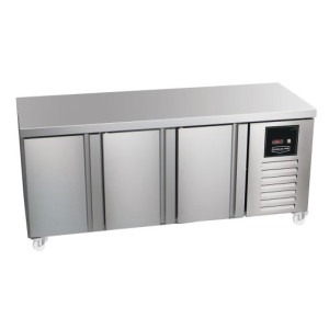 Sterling Pro Green SPI-7-180-30-NS 3 Door Counter Fridge Plain Top, 452 Litre – Commercial Refrigeration