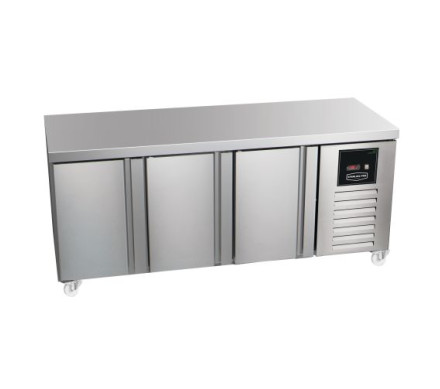 Sterling Pro Green SPI-7-180-30-NS 3 Door Counter Fridge Plain Top, 452 Litre – Commercial Refrigeration – Sterling Pro
