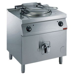 Diamond G22/M150I8-N Gas Indirect Heating Rounded Kettle On Cupboard, 150 Litre – Commercial Cooking Equipment