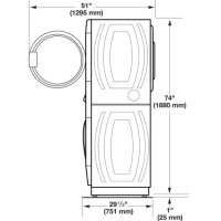 Maytag MLE22PRTGW 10.5kg Ready-Stacked Commercial Washer and Dryer ÃƒÆ’Ã‚Â¢ÃƒÂ¢Ã¢â‚¬Å¡Ã‚Â¬ÃƒÂ¢Ã¢â€šÂ¬Ã‚Â image 3