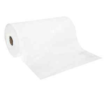 Bi-White Polythene Garment Covers on a Roll, 40 Inch, 100 Gauge