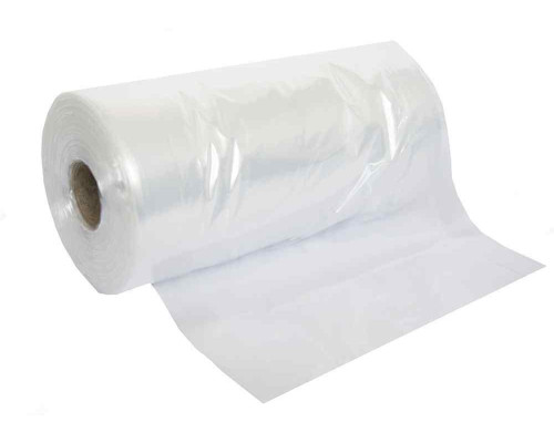 Heavy Clear Polythene Garment Covers on a Roll, 40 Inch, 120 Gauge