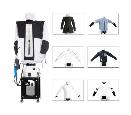 IronDryer SA19 S-FULL Automatic Shirt Ironing & Drying System with Steam Generator â€“ Iron Dryers