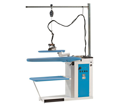 Aeolus TP06 Industrial Ironing Table – 230V Single-Phase Heated Suction and Blowing â€“ Equipment for Ironing and Laundry Services